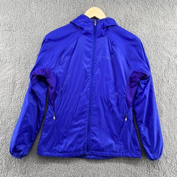Marmot Womens Jacket Nylon Fleece Lined Windbreaker Royal Blue Size Small - Picture 1 of 15